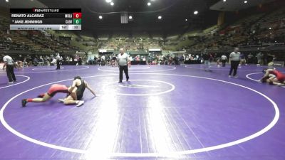 146 lbs Consi Of 8 #2 - Renato Alcaraz, McLane vs Jake Jennings, Clovis West