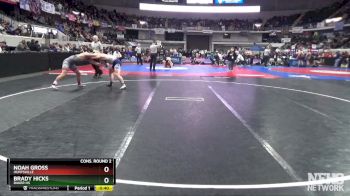 7A 157 lbs Cons. Round 2 - Noah Gross, Huntsville vs Brady Hicks, Baker HS