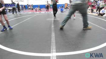 73 lbs Semifinal - Jaxon Walker, Harrah Little League Wrestling vs Mike McFadden, CCYO