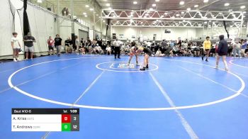 128 lbs Quarterfinal - Ashton Kriss, Team Gotcha vs Thomas Andrews, D3PRIMUS