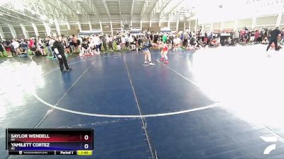 127 lbs Quarterfinal - Saylor Wendell, NV vs Yamilett Cortez, AZ