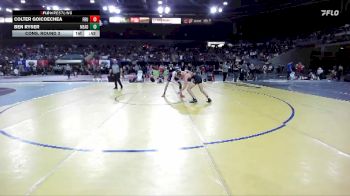 126 lbs Cons. Round 3 - Ben Ryser, Mead vs Colter Goicoechea, Fruitland
