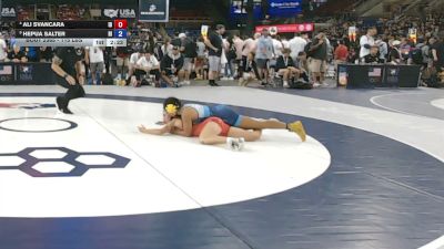 115 lbs Cons. Sub-semis - Ali Svancara, Idaho vs Hepua Salter, Hawaii