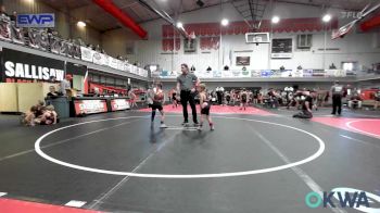 60-66 lbs Rr Rnd 2 - Connor Carrington, Sallisaw Takedown Club vs Uriah Bolin, Sallisaw Takedown Club