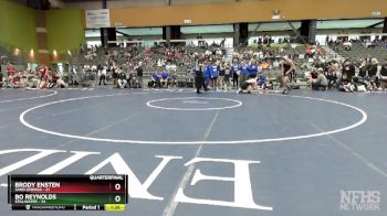 157 lbs Quarterfinals (8 Team) - Brody Ensten, SAND SPRINGS vs Bo Reynolds, STILLWATER