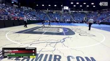 105 lbs Quarterfinal - Amara Eshe, Derby vs Nephtali Lenth, Topeka West