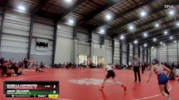 100 lbs Finals (8 Team) - Isabella Hofmeister, Missouri Battle Gear Black vs Aniah Delgado, Indiana Inferno Gold