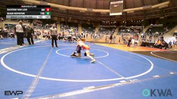 58 lbs Round Of 16 - Daxton Van Loo, Raw Wrestling Club vs Elias Royster, Team Tulsa Wrestling Club