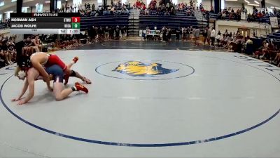 165 lbs Round 1 (16 Team) - Norman Ash, Stone Mountain vs Jacob Wolfe, Heritage-Catoosa