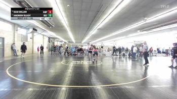 130 lbs 3rd Place - Sam Miller, Camp Hill vs Andrew Elliot, Milford