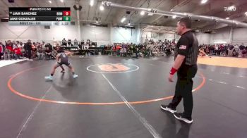 126 lbs Champ. Round 1 - Jake Gonzales, Pueblo West vs Liam Sanchez, Bennett