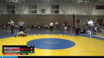 76 lbs Round 3 - Rocco Dominguez, Valley Vandals vs Fernando Aguirre, Top Dog Wrestling Club