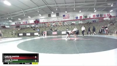 149 lbs 3rd Place Match - Carlos Santos, Indiana Tech vs Chase Pluhar, Indiana Tech