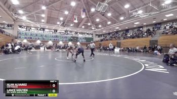 132 lbs Cons. Round 2 - Lance Nguyen, Del Norte (San Diego) vs Alan Alvarez, San Marcos