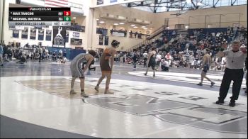 121 lbs Quarterfinal - Max Tancini, Perkiomen Valley vs Michael Batista, Blair Academy