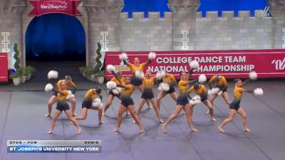St. Joseph's University New York [2026 Open - Pom Semis] 2026 UCA & UDA College Cheerleading and Dance Team National Championship