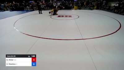 150 lbs Cons 64 #2 - Blake Miller, MN vs Oakley Maddox, ID