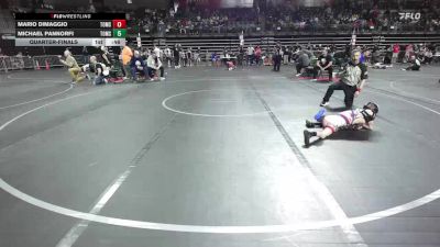 50 lbs Quarterfinal - Mario DiMaggio, Toms River vs Michael Pannorfi, Toms River