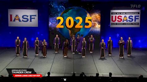 Adrenaline Studio - THUNDER CREW [2025 Senior Large Coed Hip Hop Semis] 2025 The Dance Worlds