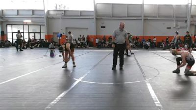 130 lbs Round 3 (4 Team) - Gunnar Carlson, Killter Elite vs Braxton Kearney, FORGE