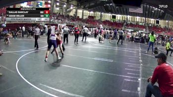 140 lbs 5th Place Match - Adam Miller, Randolph vs Dallas Barclay, Norris Wrestling Club