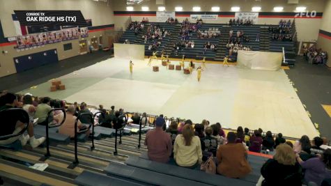 Oak Ridge HS (TX) "Conroe TX" at 2026 WGI Guard Austin Regional+