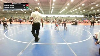 105 lbs Round Of 16 - Deacon Gibbs, Indiana Outlaws Gold vs Carson Raper, Ohio Gold