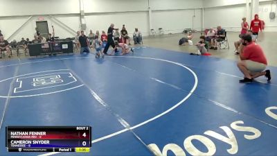 97 lbs Round 1 (8 Team) - Nathan Fenner, Pennsylvania Red vs Cameron Snyder, Tennessee