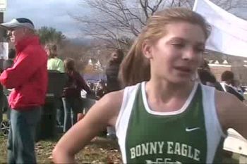 Emily Durgin 2nd New England High School XC Championships 2008