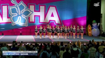 Icon Athletics - Savage [2025 L1 Youth - D2 - Small Day 2] 2025 Aloha Gatlinburg Showdown