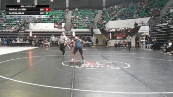 6-7A 165 Quarterfinal - Alayna Gray, James Clemens HS vs Abigail Austin, Huntsville