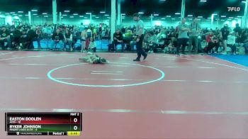 52 lbs Round 3 (10 Team) - Ryker Johnson, Finger Lakes Elite vs Easton Doolen, ACES