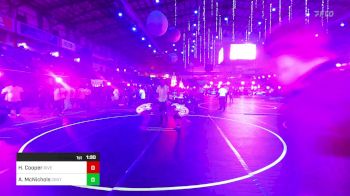 101 lbs Semifinal - Hailee Cooper, Riverton Wrestling vs Aubrey McNichols, Central Florida Wrestling