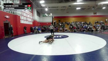 138 lbs 3rd Place - Jaylynn Valentin, Londonderry vs Ava Burbee, Souhegan