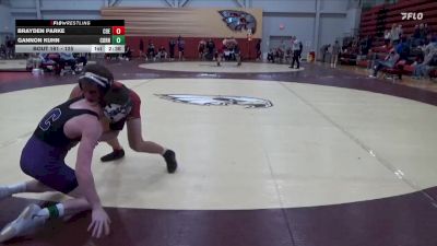 125 lbs Semifinal - Brayden Parke, Coe vs Gannon Kuhn, Cornell College