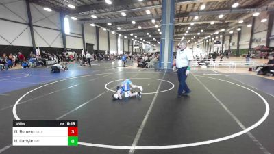 46 lbs Consolation - Nayelli Romero, Salem Elite Mat Club vs Hunter Carlyle, Mat Demon WC