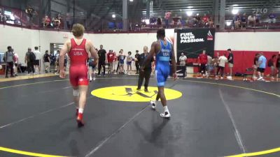 86 kg Round Of 32 - Caleb Roe, Blue Chip WC vs Donnell Washington, Indiana RTC