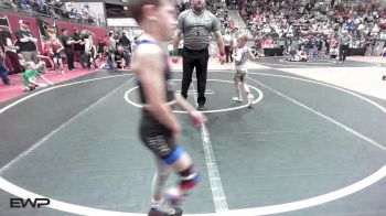 55 lbs Consi Of 8 #1 - Gatlen Ruminer, Sallisaw Takedown Club vs Royer Hernandez, Gore Pirates Youth Wrestling