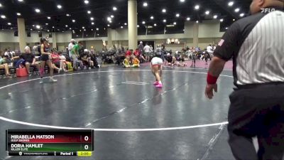 100 lbs Round 1 - Mirabella Matson, Gulf Shores vs Doria Hamlet, Killer Elite