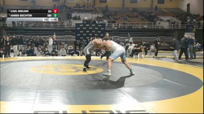 285 lbs Semifinal - Cael Mielnik, Blair Academy vs James Bechter, Nmh