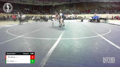 5A-190 lbs Quarterfinal - Wesley Silvis, GUTHRIE vs Hunter Linzy, COLLINSVILLE