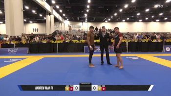 Francisco Javier Carrillo Ortega vs Andrew Alan Figueroa 2025 World IBJJF Jiu-Jitsu No-Gi Championship