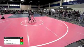 74 lbs Rr Rnd 1 - Steve Islas, Tucson Cyclones vs Markus Reyes-Galdamez, Westlake WC