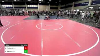 138 lbs Round Of 128 - Jonatan Perdomo, Riverside Rascals vs Braydon Hanson, Rooster Savage