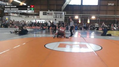 285 lbs Rr Rnd 3 - Isaiah Taylor, Aim Academy vs Daniel Gershon, Walter Johnson High School