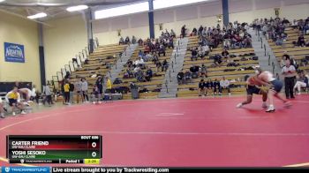 165 lbs Cons. Round 2 - Carter Friend, UW-Eau Claire vs Yoshi Sesoko, UW-Eau Claire
