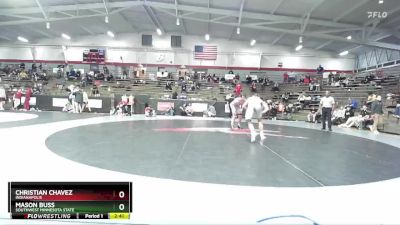 184 lbs Cons. Round 3 - Mason Buss, Southwest Minnesota State vs Christian Chavez, Indianapolis