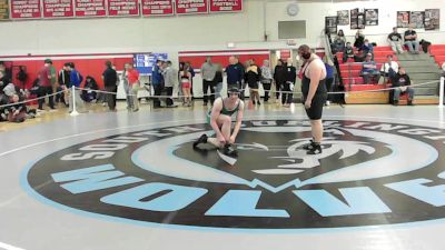 285 lbs Consi Of 8 #1 - Austin Siliski, Rutland vs Nathan Allaire, Colchester