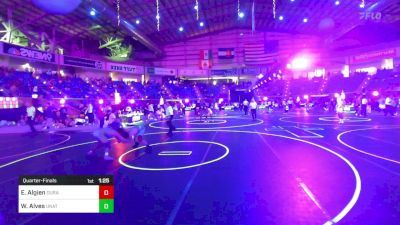 106 lbs Quarterfinal - Elijah A Algien, Duran Elite vs William Alves, Unattached