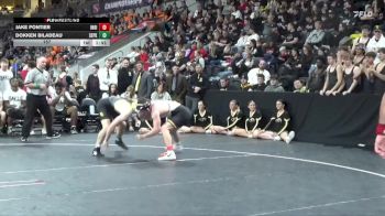 157 lbs Finals (1st & 3rd) - Dokken Biladeau, Southeast Polk vs Jake Pontier, Indianola